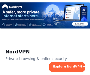 NordVPN advertisement
